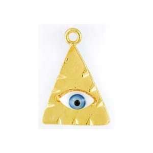  Blue Eye in Triangle Amulet 