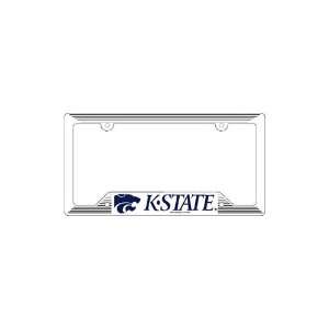  Kansas State Wildcats Plastic License Plate Frame 