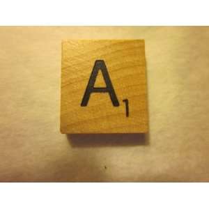 Scrabble Game Piece Letter A