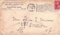 Cover Oil Well Supply Co Artesian Well Goods NY 1896  