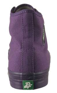 PF Flyers Sneakers Center Hi Reis PM11CH3O Purple Canvas Shoes  