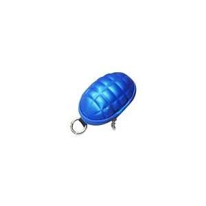  Key cases Grenade Shape Key Case Coin Pouch (Blue): Home 