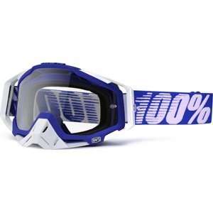  100% Racecraft Goggles Blue/White