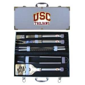  NCAA USC Trojans 8 Piece BBQ Set: Sports & Outdoors