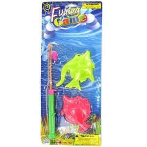  Kids Toy Magnetic Fishing Set Party Favors: Toys & Games