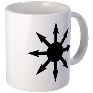 Chaos star java mug Gothic Mug by   Kitchen 