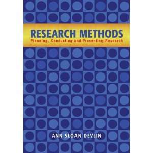   , and Presenting Research [Paperback] Ann Sloan Devlin Books