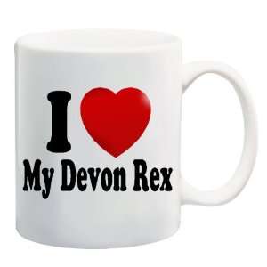   LOVE MY DEVON REX Mug Coffee Cup 11 oz ~ Cat Breed: Everything Else