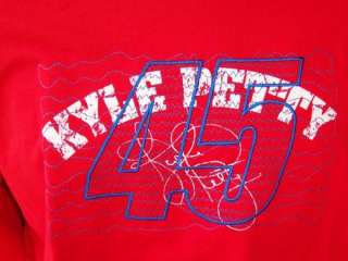 Kyle Petty #45 Wells Fargo Embroidered T Shirt NWT  