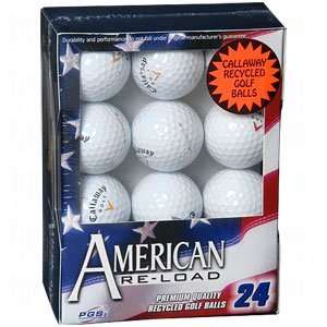 American Re Load Recycled Golf Balls   Callaway  Sports 