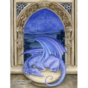  Dragon of Night by Meredith Dillman 8x10 Ceramic Art 
