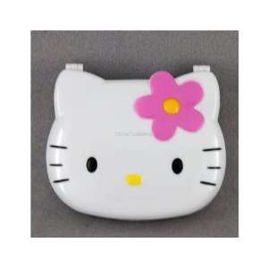  Hello Kitty Contact Lenses Case Set White 