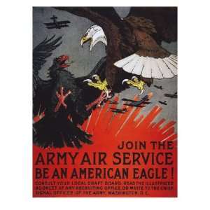  World War I Air Service Premium Giclee Poster Print