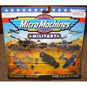  Micro Machines World War II Allied #18 Military Collection 