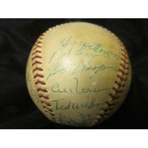   ( Lopez,doby,avila) W/coa   Autographed Baseballs