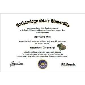  Archaeology Diploma   Archaeologist Lover Diploma 