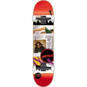  Almost Haslam Circle Collage Complete Skateboard   8.4 w/Mini Logos 
