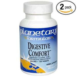  Planetary Formulas Digestive Comfort, 600 mg, Tablets, 120 