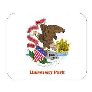  US State Flag   University Park, Illinois (IL) Mouse Pad 