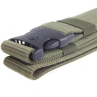 Military Durable Rigid Nylon Webbing Trouser Strap Belt  