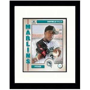  Dontrelle Willis Florida Marlins MLB Baseball Framed 8X10 