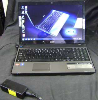 ACER ASPIRE 5551 2036 LAPTOP 2.1GHZ DUAL~3GB RAM~320GB HDD~AS IS~PARTS 