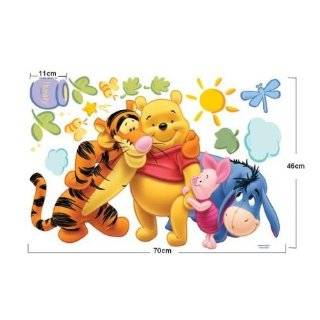  Mural Art Wall Decal Stickers   Winnie The Pooh Fishing 