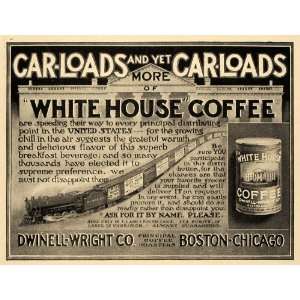  1909 Ad Dwinell Wright Co. White House Coffee Beverage 