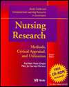 Nursing Research Methods, Critical Appraisal and Utilization 