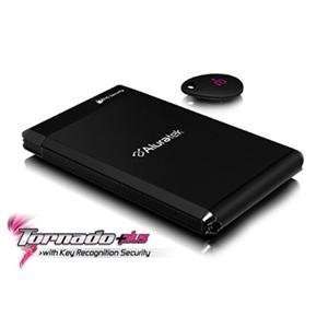 Aluratek Tornado 160GB USB 2.0 Portable Hard Drive w/ Key Recognition 