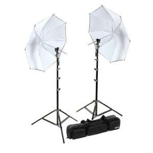  Porta Flash Ultra Light Photo Umbrella Kit   2 No Flash w 