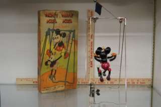   NIFTY MICKEY AND MINNIE MOUSE ACROBATS MINT IN THE BOX RARE VERSION