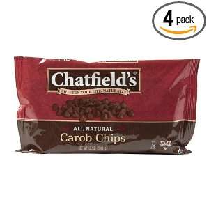 Chatfields Carob Chips, 12 Ounce Units Grocery & Gourmet Food