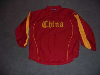 China WBC World Baseball Classic Warm up Jacket Sz XXL  