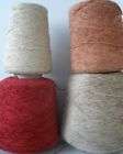 Mixed Nut Silk Rayon Slub Textured Cone Yarn~2.15 lbs  