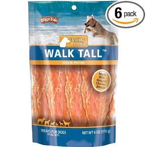 Waggin Train Healthy Promise Walk Dog Treats, 6 Ounce Package (Pack 