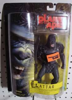 Planet of the Apes Attar Action Figure 2001 RARE Hasbro  