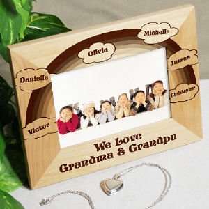  Personalized Love of Family Picture Frame: Home & Kitchen