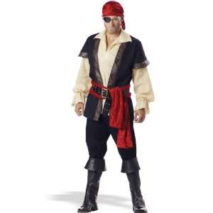 Lets Party By In Character Costumes Pirate Elite Collection Adult 