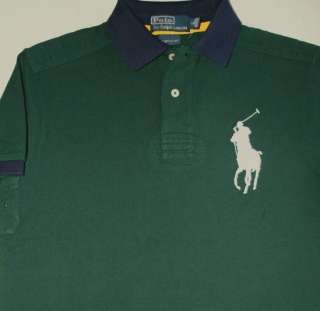 NWT $98 Polo Ralph Lauren Custom Fit Big Pony Shirt M  