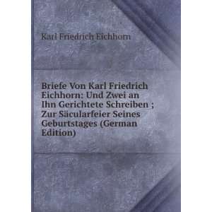   (German Edition) (9785874190736) Karl Friedrich Eichhorn Books