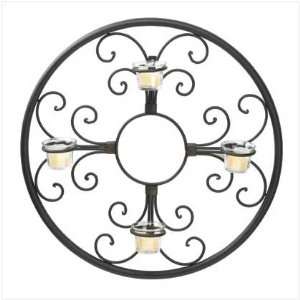  Circular Wall Candle Holder   Style 37602