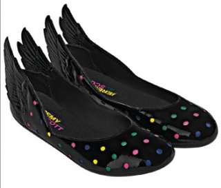 Adidas ObyO Jeremy Scott JS Wings Ballerinas Ballerina Flat Shoe Black 