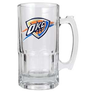   : Oklahoma City Thunder 1 Liter NBA Macho Beer Mug: Kitchen & Dining