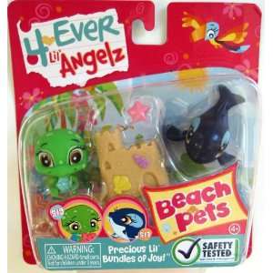  4 Ever Lil Angelz Beach Pets #519 #513 Toys & Games