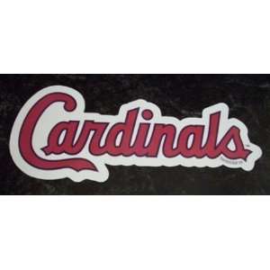   St. Louis Cardinals Team Name MLB Car Magnet