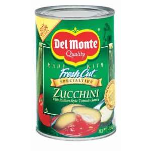 Del Monte Zucchini with Italian   Style: Grocery & Gourmet Food