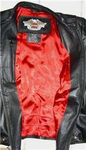    Davidson Butter Soft Leather Affection Jacket Medium 97172 07VW
