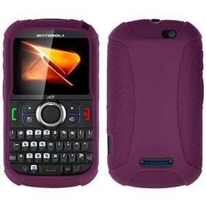 New Amzer Silicone Skin Jelly Case Purple Light Weight Durable Smooth 