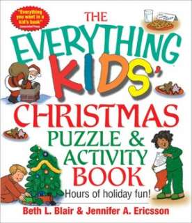 Everything Kids Christmas Puzzle And Activity Book Mazes, Activities 
